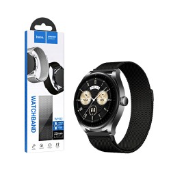 Bracelete Magnética Milanese Hoco WA02 Simple beauty series para 22mm Preto